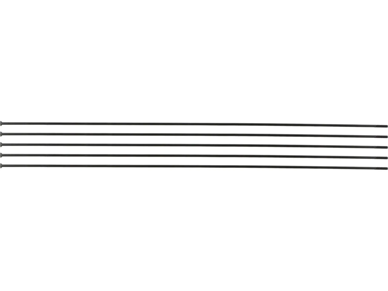 DT Swiss Champion® Straightpull 2.0 Speichen - 5 Stück, Schwarz, 286mm DT Swiss Champion® Straightpull 2.0 Speichen - 5 Stück, Schwarz, 286mm