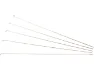 DT Swiss Competition® 2.0 / 1.8 Speichen - 5 Stück, Grau, 258mm