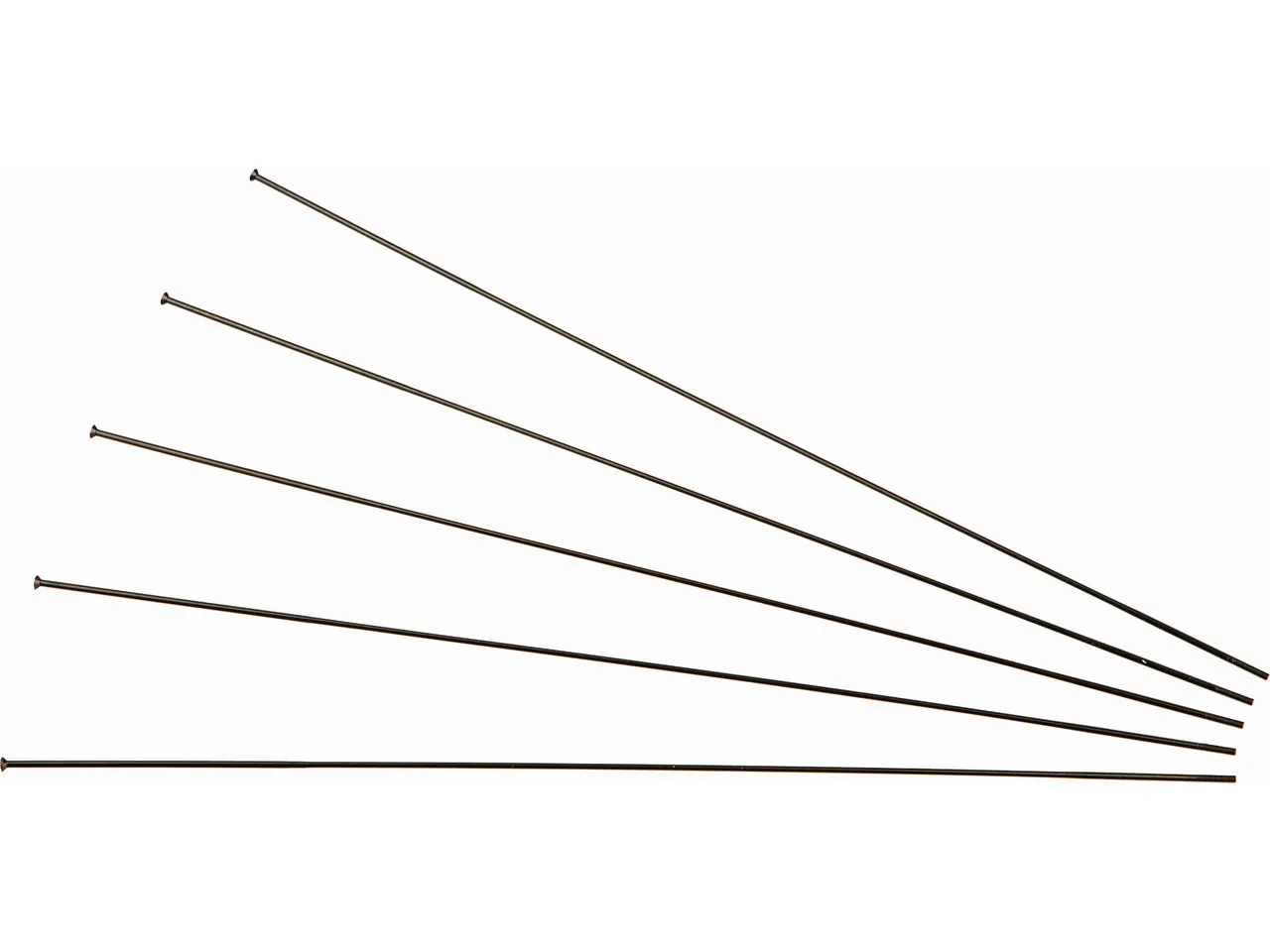 DT Swiss Competition® Straightpull 2.0 / 1.8 Speichen - 5 Stück, Schwarz, 303mm DT Swiss Competition® Straightpull 2.0 / 1.8 Speichen - 5 Stück, Schwarz, 303mm