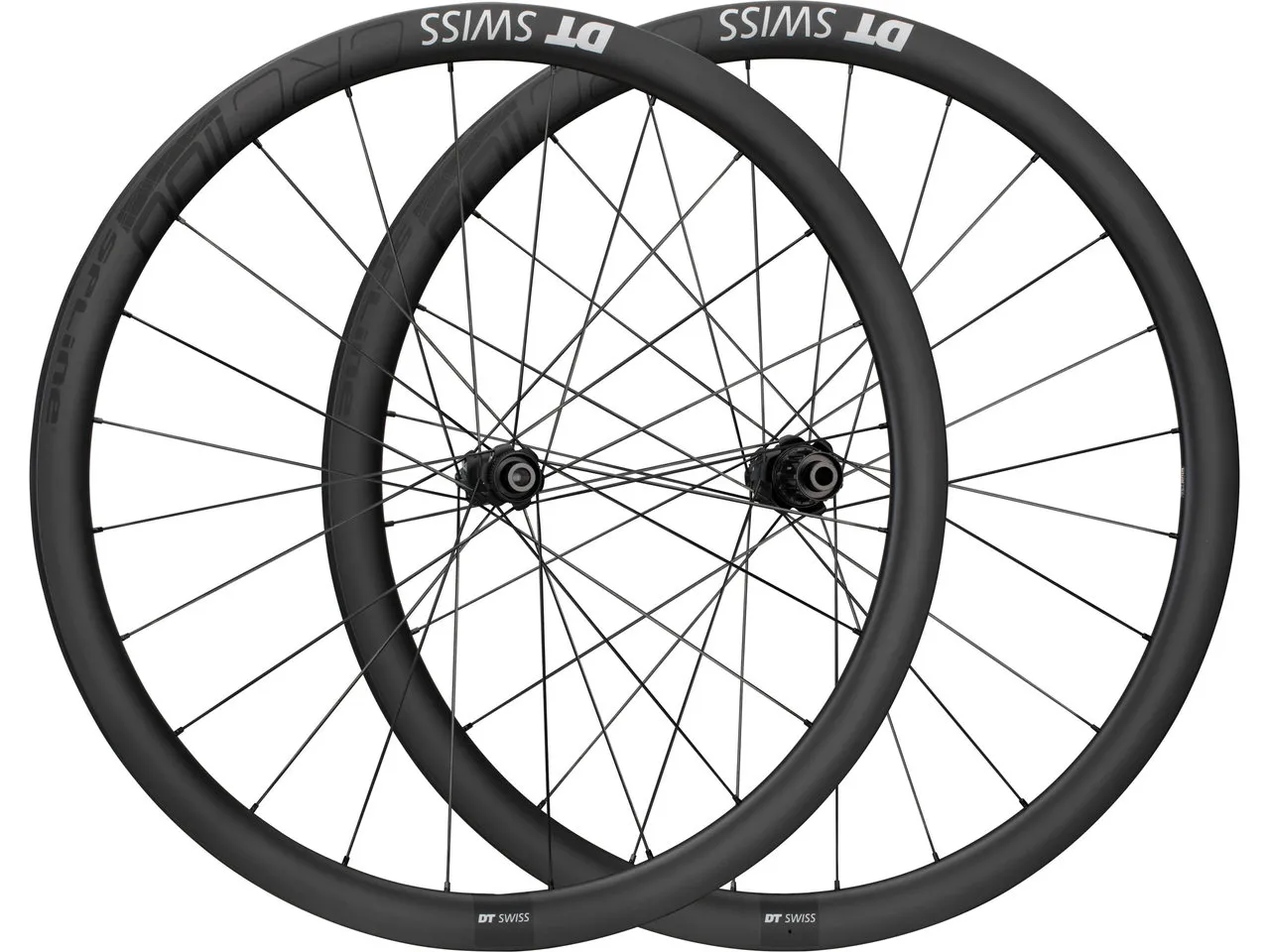 DT Swiss CRC 1100 SPLINE 38 Carbon Disc CL 28" Tubular Laufradsatz, Schwarz, 28" Satz (VR 12 x 100 + HR 12 x 142) Shimano DT Swiss CRC 1100 SPLINE 38 Carbon Disc CL 28" Tubular Laufradsatz, Schwarz, 28" Satz (VR 12 x 100 + HR 12 x 142) Shimano