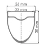 DT Swiss E 1800 Spline Disc Cl Tubeless Presta 26-35mm Rennrad-hinterrad, Black, 12 x 142mm, Shimano/Sram HG