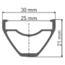 DT Swiss E 512 Disc 29" Felge