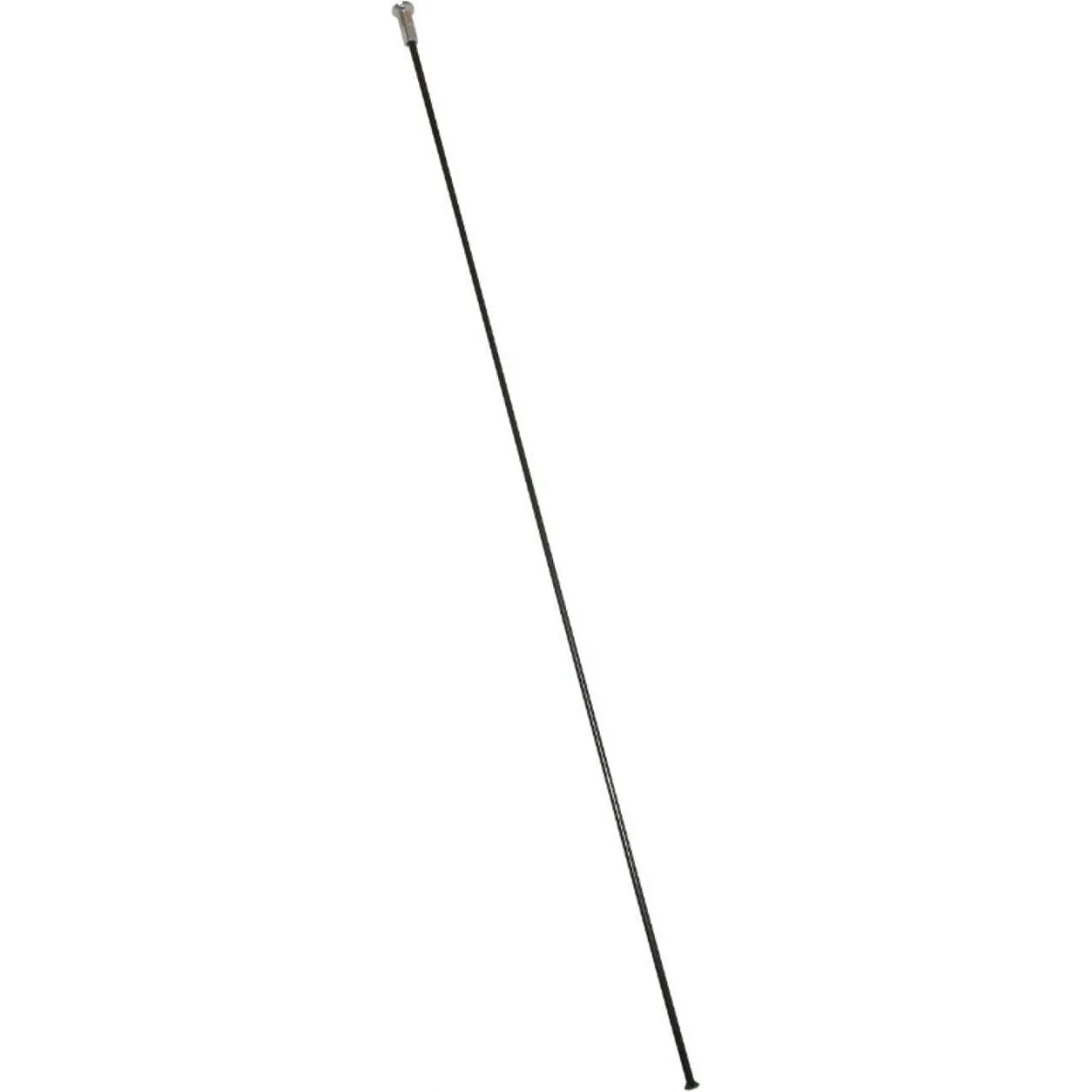 DT Swiss Edelstahl-Speiche gerader Kopf Competition ohne Mutter 272 Unisex, schwarz, 2/1.8/2mm