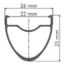 DT Swiss Er 1400 Dicut 22 700 Cl Disc Tubeless Rennrad-hinterrad, Black, 12 x 142mm, Shimano/Sram HG