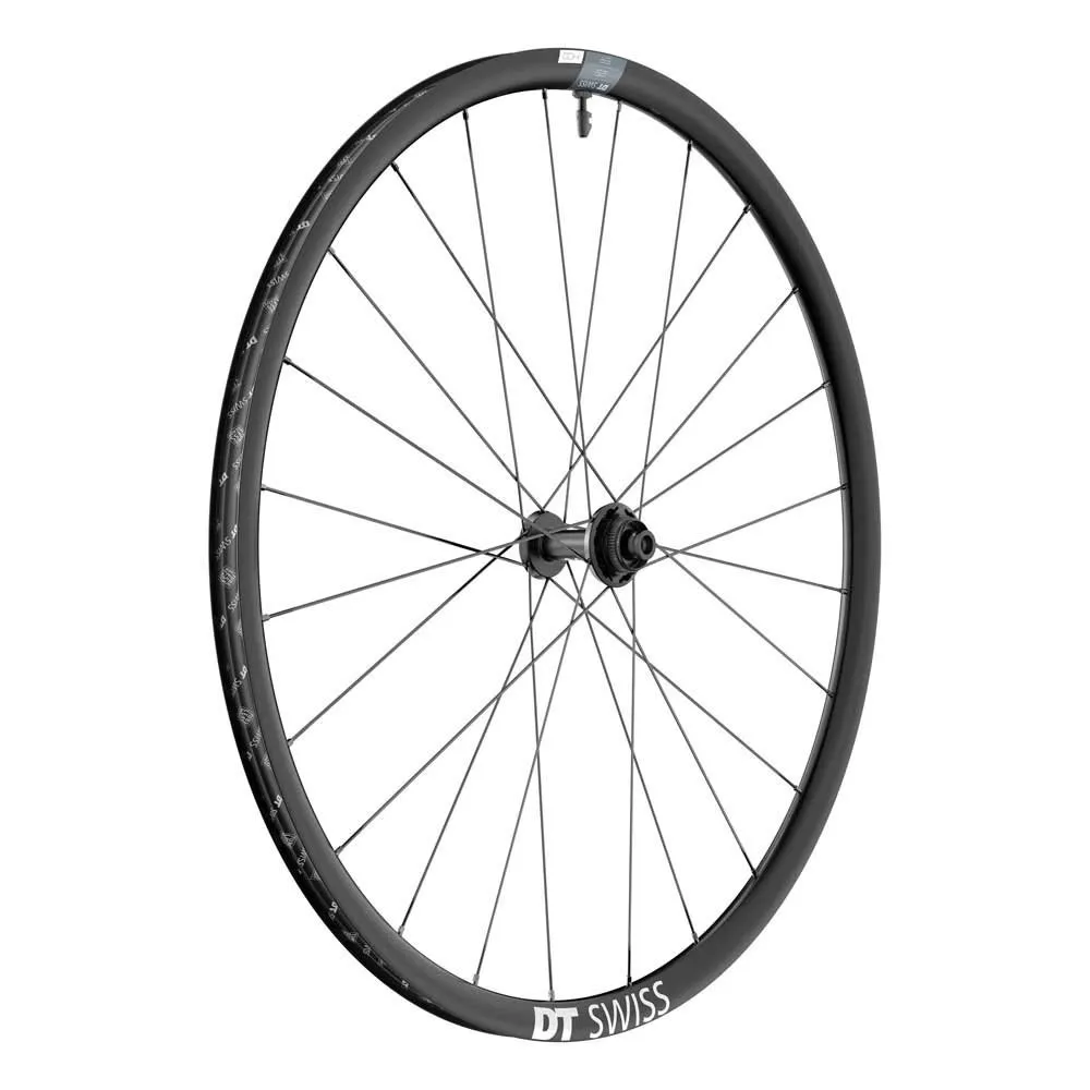 DT Swiss Er 1400 Dicut 22 700 Cl Disc Tubeless Rennrad-vorderrad, Black, 12 x 100mm DT Swiss Er 1400 Dicut 22 700 Cl Disc Tubeless Rennrad-vorderrad, Black, 12 x 100mm
