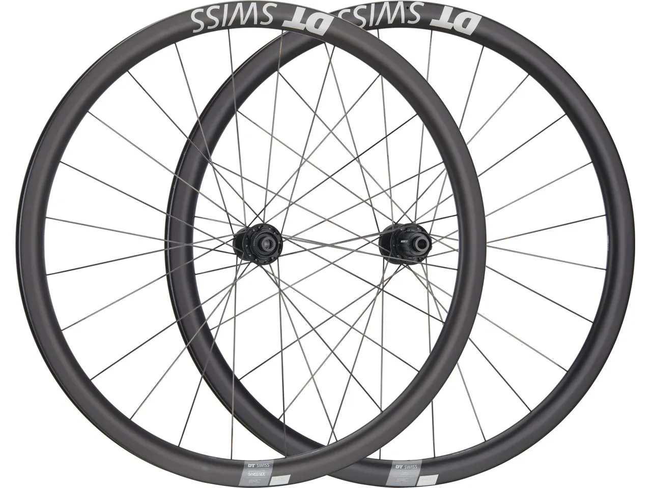 DT Swiss ERC 1400 DICUT 35 Carbon Disc Center Lock 28" Laufradsatz, Schwarz, 28" Satz (VR 12 x 100 + HR 12 x 142) Shimano DT Swiss ERC 1400 DICUT 35 Carbon Disc Center Lock 28" Laufradsatz, Schwarz, 28" Satz (VR 12 x 100 + HR 12 x 142) Shimano