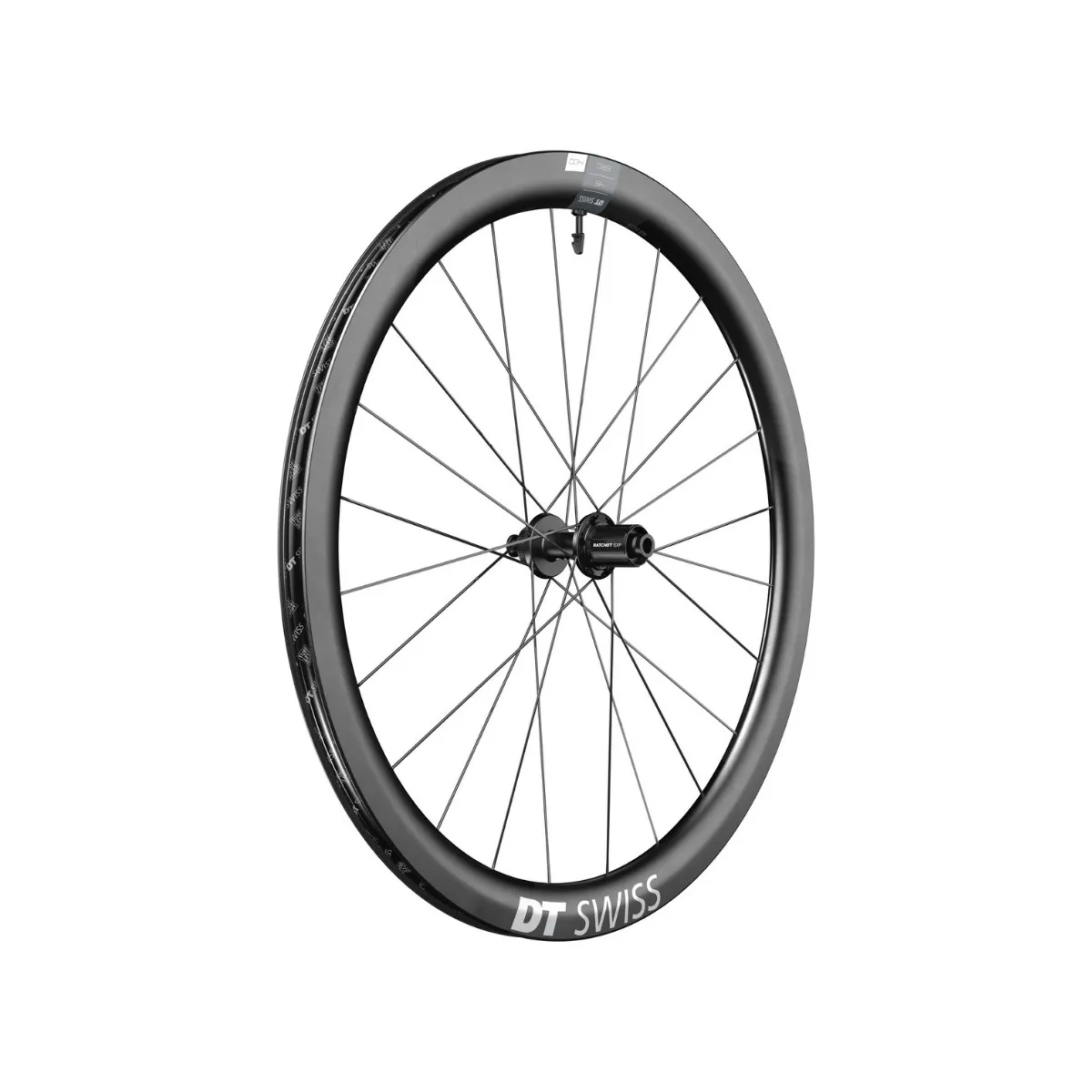 DT Swiss ERC 1400 Dicut DB 45 Hinterrad, Black, 12 x 142mm, Shimano/Sram HG