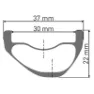 DT Swiss Exc 1200 Classic 29´´ Disc Cl Tubeless Mtb Hinterrad