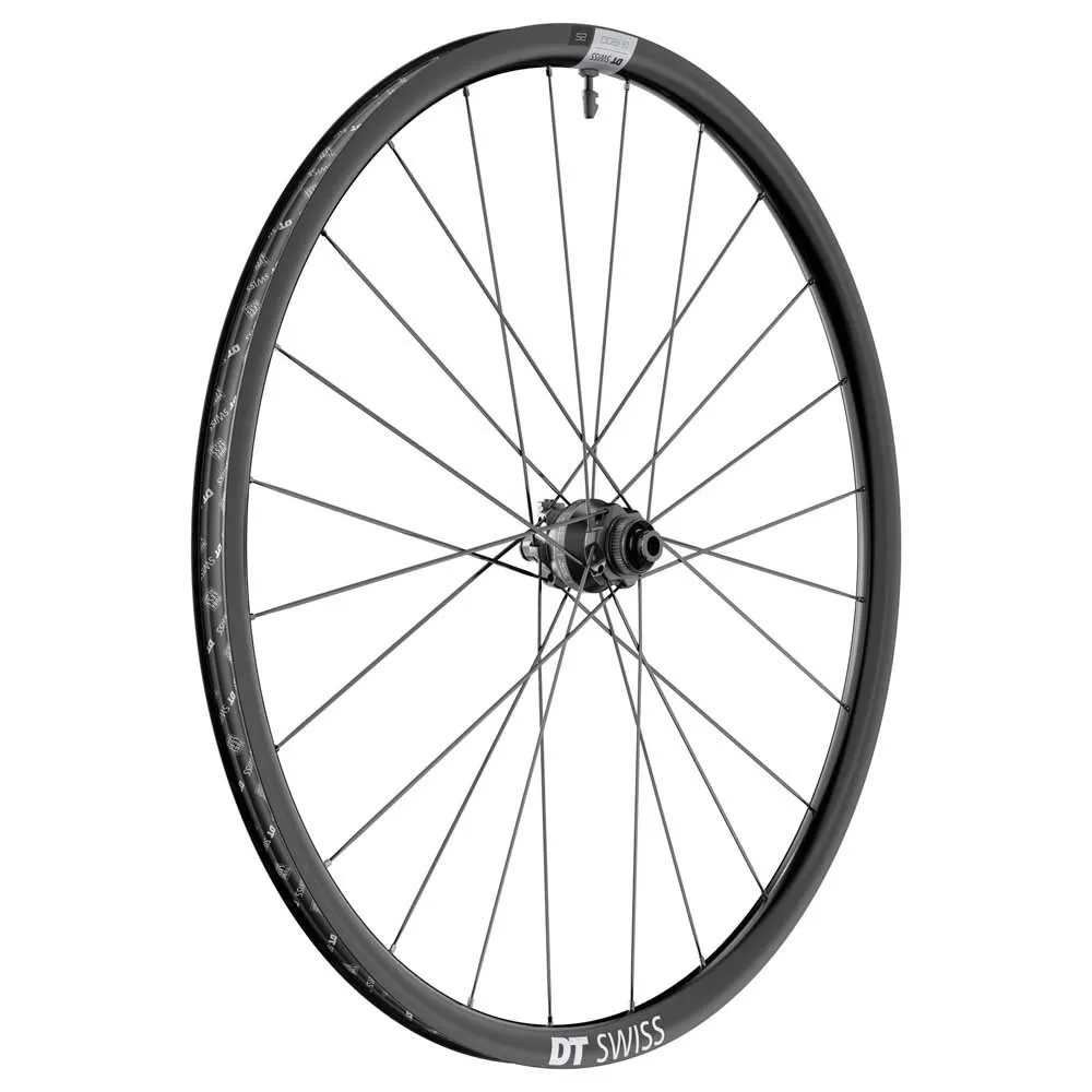 DT Swiss G 1800 Spline Dynamo Disc Cl Tubeless Rennrad-vorderrad, Black, 12 x 100mm DT Swiss G 1800 Spline Dynamo Disc Cl Tubeless Rennrad-vorderrad, Black, 12 x 100mm