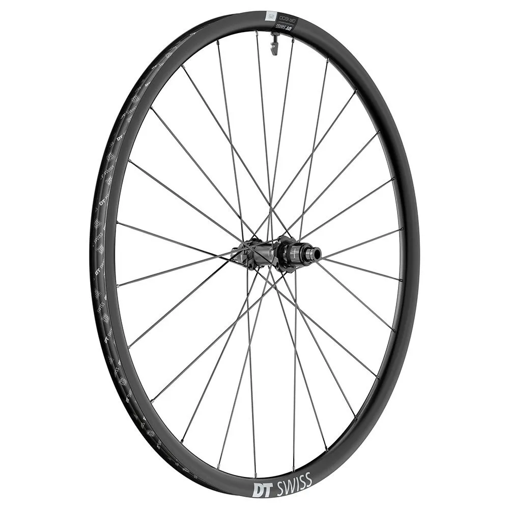 DT Swiss Gr 1600 Spline 650b Cl Disc 25 Tubeless Gravel-hinterrad, Black, 12 x 142mm, Sram XDR DT Swiss Gr 1600 Spline 650b Cl Disc 25 Tubeless Gravel-hinterrad, Black, 12 x 142mm, Sram XDR