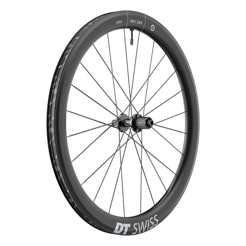 DT Swiss Grc 1400 Dicut Disc Cl Tubeless Presta 49-65mm Rennrad-hinterrad DT Swiss Grc 1400 Dicut Disc Cl Tubeless Presta 49-65mm Rennrad-hinterrad