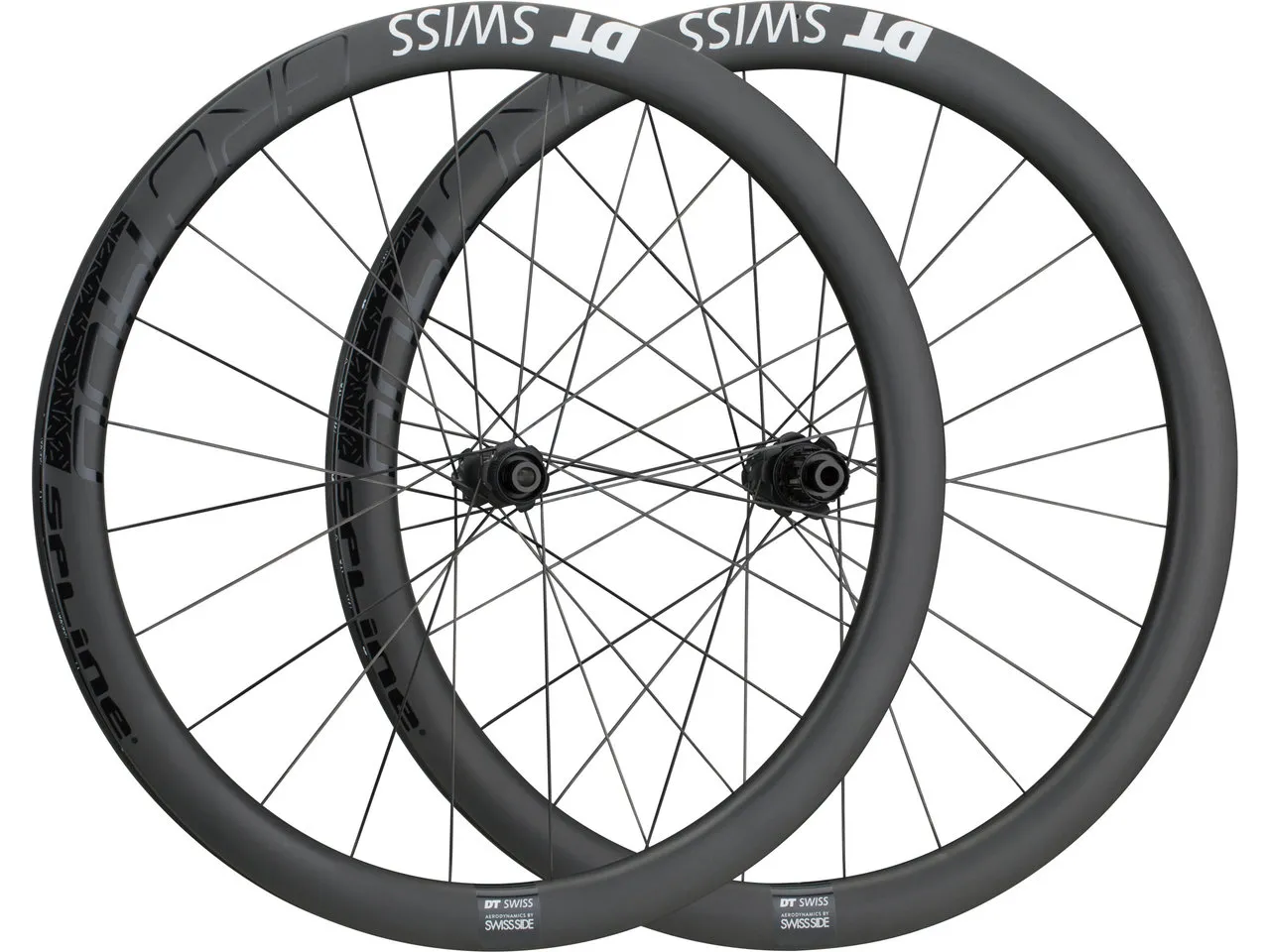 DT Swiss GRC 1400 SPLINE 42 Disc Center Lock Carbon 27,5" Laufradsatz, Schwarz, 27.5" Satz (VR 12 x 100 + HR 12 x 142) Shimano DT Swiss GRC 1400 SPLINE 42 Disc Center Lock Carbon 27,5" Laufradsatz, Schwarz, 27.5" Satz (VR 12 x 100 + HR 12 x 142) Shimano