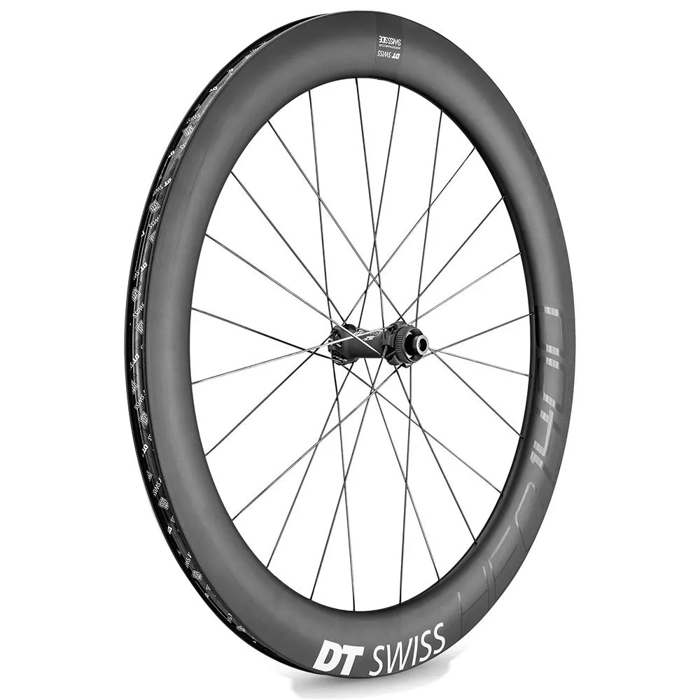 DT Swiss Hec 1400 Spline 20 Cl Disc Tubeless Rennrad-vorderrad, Black, 12 x 110mm DT Swiss Hec 1400 Spline 20 Cl Disc Tubeless Rennrad-vorderrad, Black, 12 x 110mm