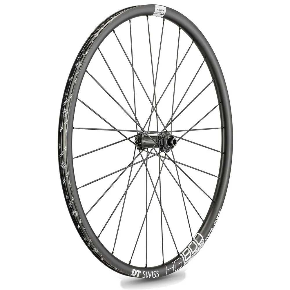 DT Swiss Hg 1800 Spline 24 Cl Disc Tubeless Rennrad-vorderrad, Black, 12 x 100mm DT Swiss Hg 1800 Spline 24 Cl Disc Tubeless Rennrad-vorderrad, Black, 12 x 100mm