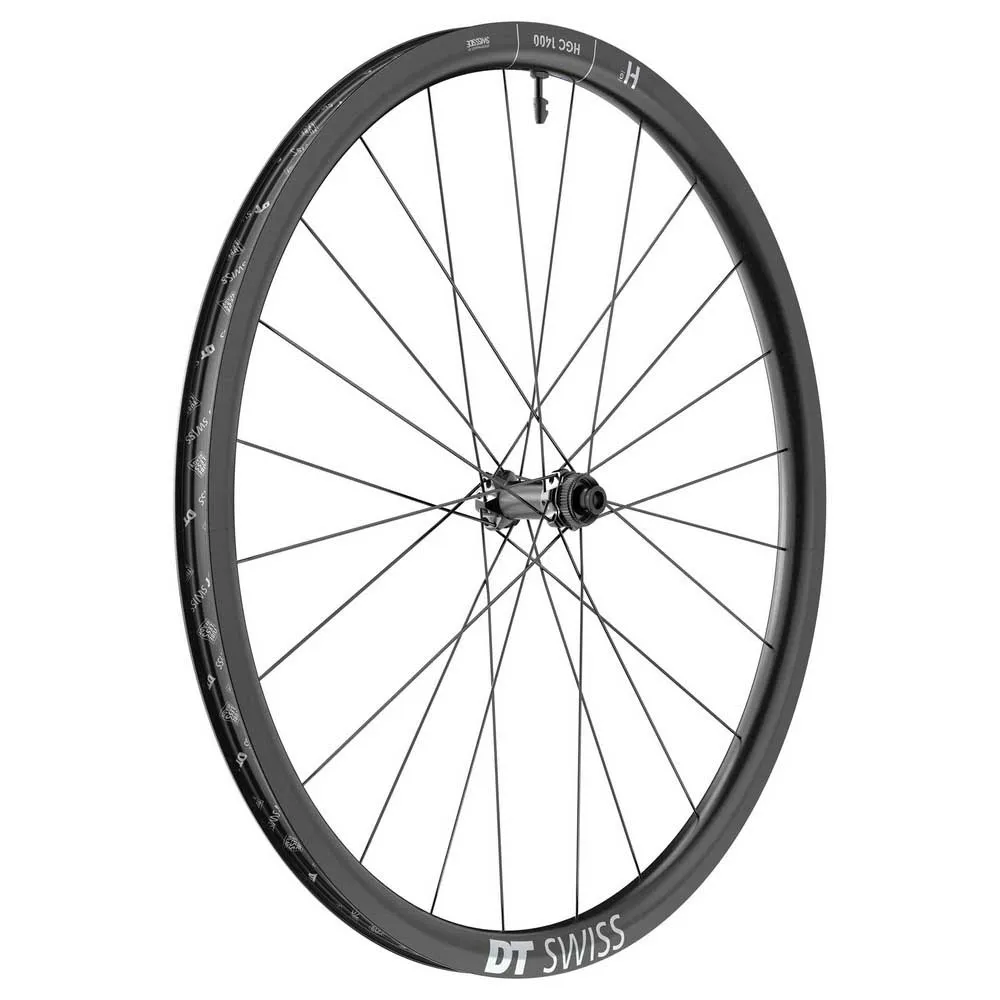 DT Swiss Hgc 1400 Spline 650b Disc Cl Tubeless Gravel-vorderrad DT Swiss Hgc 1400 Spline 650b Disc Cl Tubeless Gravel-vorderrad