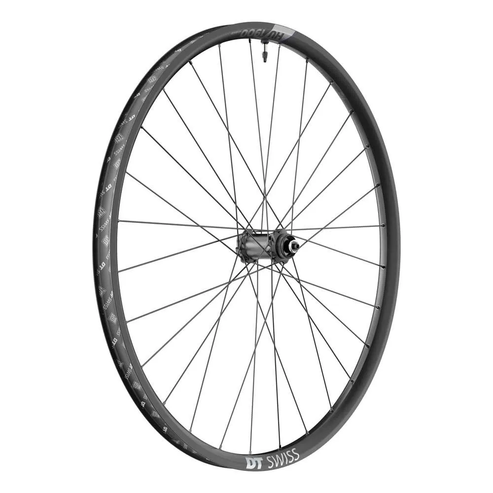 DT Swiss Hu 1900 Spline 30 29´´ Cl Disc Tubeless Schrader Mtb Vorderrad DT Swiss Hu 1900 Spline 30 29´´ Cl Disc Tubeless Schrader Mtb Vorderrad