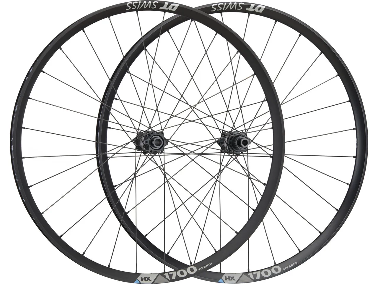 DT Swiss HX 1700 SPLINE 27,5" 30 Boost Disc 6-Loch Hybrid Laufradsatz, Schwarz, 27.5" Satz (VR 15 x 110 Boost + HR 12 x 148 Boost) Shimano DT Swiss HX 1700 SPLINE 27,5" 30 Boost Disc 6-Loch Hybrid Laufradsatz, Schwarz, 27.5" Satz (VR 15 x 110 Boost + HR 12 x 148 Boost) Shimano