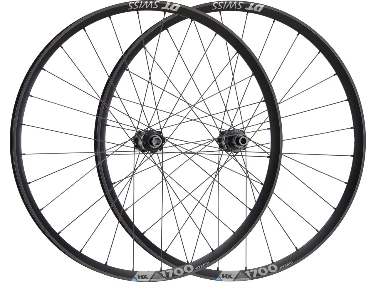 DT Swiss HX 1700 SPLINE 27,5" 30 Boost Disc Center Lock Hybrid Laufradsatz, Schwarz, 27.5" Satz (VR 15 x 110 Boost + HR 12 x 148 Boost) Shimano DT Swiss HX 1700 SPLINE 27,5" 30 Boost Disc Center Lock Hybrid Laufradsatz, Schwarz, 27.5" Satz (VR 15 x 110 Boost + HR 12 x 148 Boost) Shimano