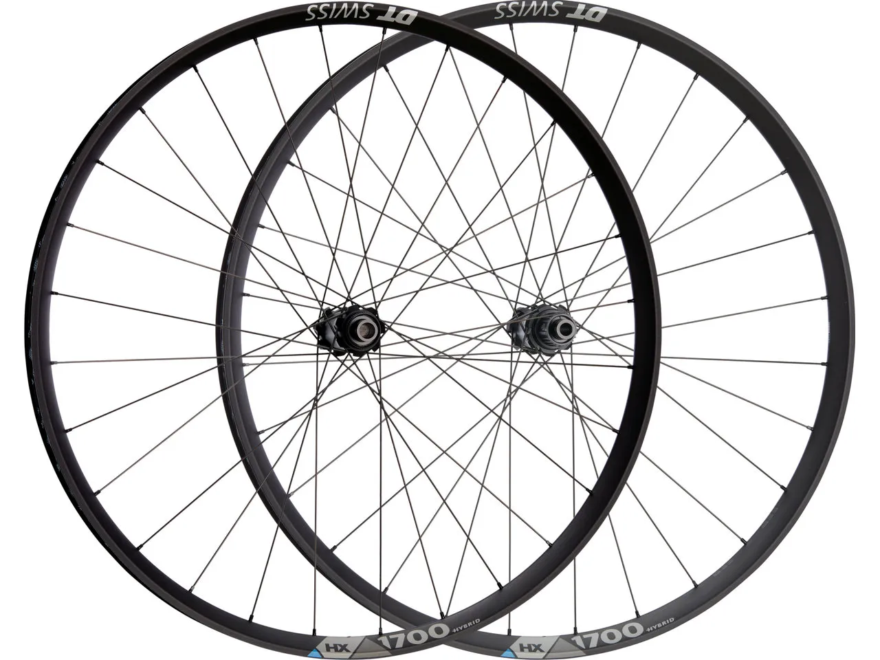 DT Swiss HX 1700 SPLINE 29" 35 Boost Disc Center Lock Hybrid Laufradsatz, Schwarz, 29" Satz (VR 15 x 110 Boost + HR 12 x 148 Boost) Shimano Micro Spline DT Swiss HX 1700 SPLINE 29" 35 Boost Disc Center Lock Hybrid Laufradsatz, Schwarz, 29" Satz (VR 15 x 110 Boost + HR 12 x 148 Boost) Shimano Micro Spline