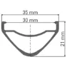 DT Swiss Hx 1700 Spline 30 27.5´´ Cl Disc Tubeless Mtb Hinterrad, Black, 12 x 148mm, Shimano Micro Spline