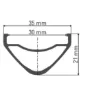 DT Swiss Hx 1700 Spline 30 29´´ 6b Disc Tubeless Hinterrad