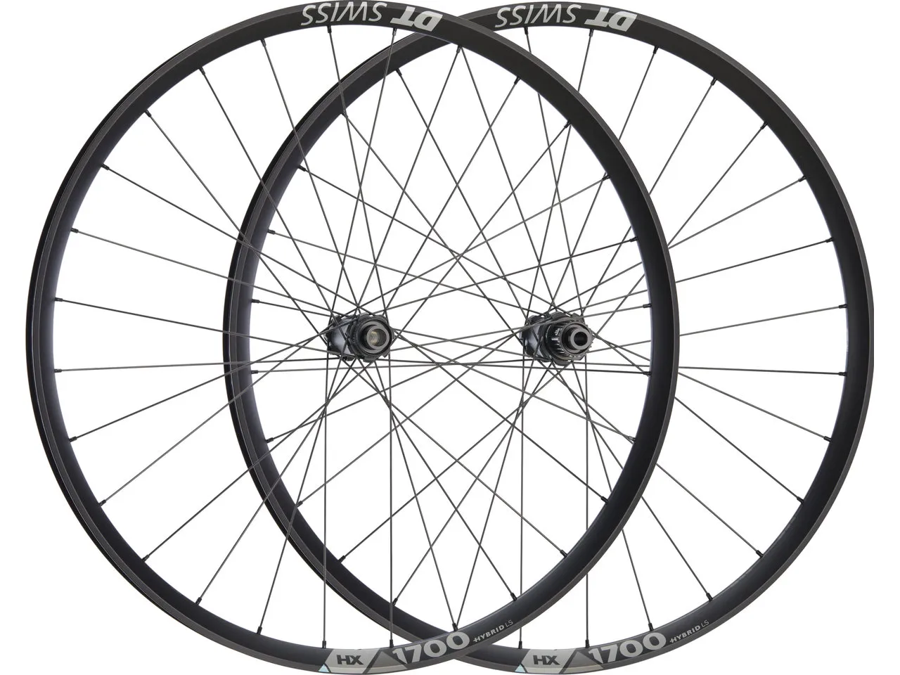 DT Swiss HX 1700 SPLINE LS 27,5" 30 Boost Disc Center Lock Hybrid Laufradsatz, Schwarz, 27.5" Satz (VR 15 x 110 Boost + HR 12 x 148 Boost) Shimano Micro Spline DT Swiss HX 1700 SPLINE LS 27,5" 30 Boost Disc Center Lock Hybrid Laufradsatz, Schwarz, 27.5" Satz (VR 15 x 110 Boost + HR 12 x 148 Boost) Shimano Micro Spline