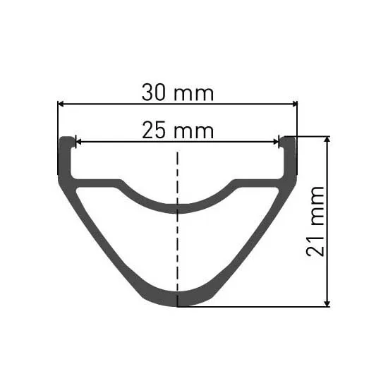 DT Swiss Hx 491 25 Mm Vl 6.5 Mm Felge, Black, 29" 28H DT Swiss Hx 491 25 Mm Vl 6.5 Mm Felge, Black, 29" 28H