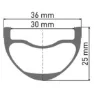 DT Swiss Hxc 1501 Spline 30 29´´ 6b Disc Tubeless Vorderrad, Black, 15 x 110mm