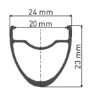 DT Swiss P 1800 Spline 20 700 Cl Disc Tubeless Rennrad-hinterrad
