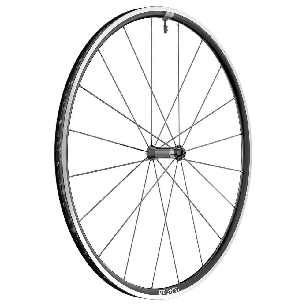 DT Swiss P1800 Spline Qr Rennrad-vorderrad, Black / silver, 5 x 100mm DT Swiss P1800 Spline Qr Rennrad-vorderrad, Black / silver, 5 x 100mm