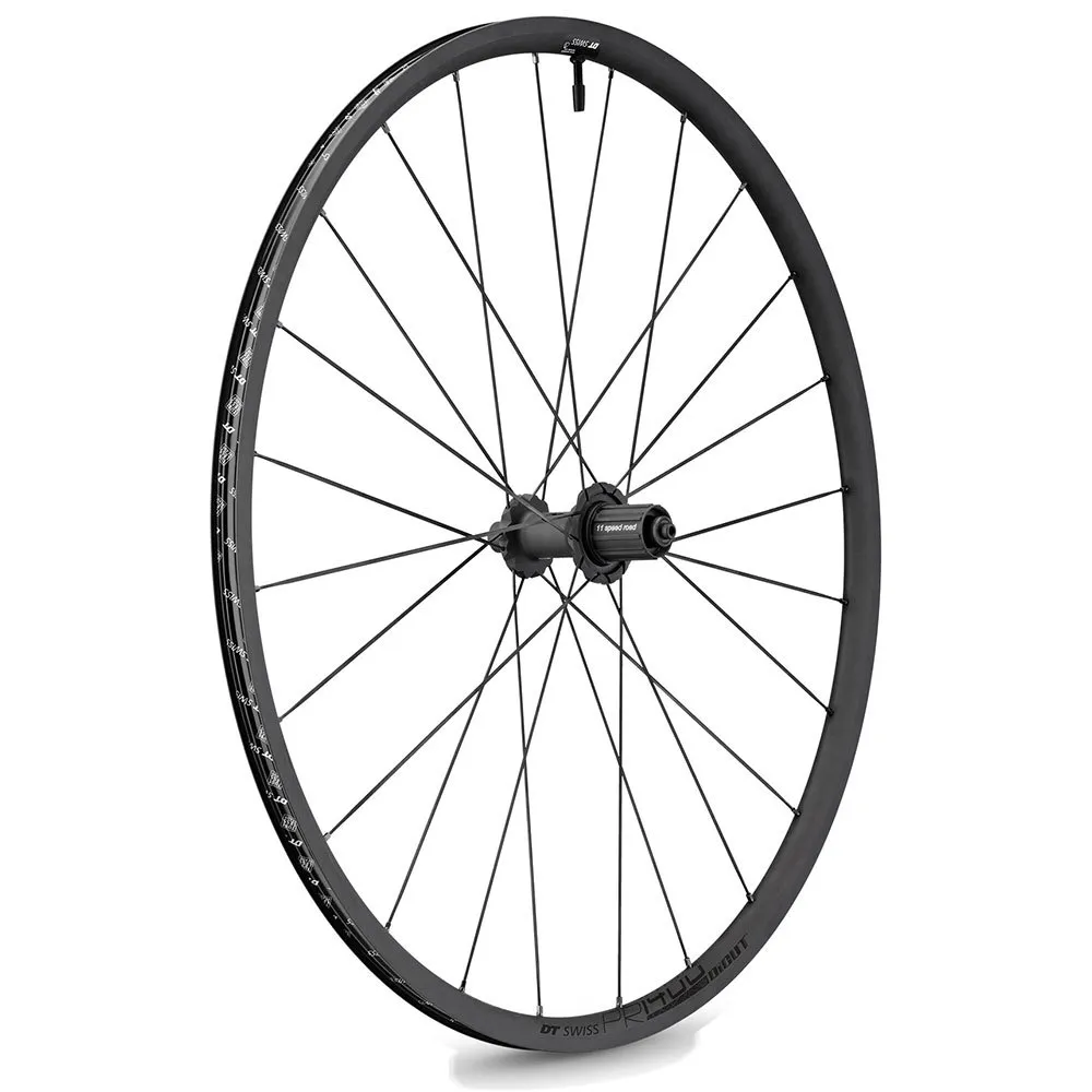 DT Swiss Pr 1400 Dicut 21 Tubeless Rennrad-hinterrad, Black oxic, 5 x 130mm, Shimano/Sram HG DT Swiss Pr 1400 Dicut 21 Tubeless Rennrad-hinterrad, Black oxic, 5 x 130mm, Shimano/Sram HG