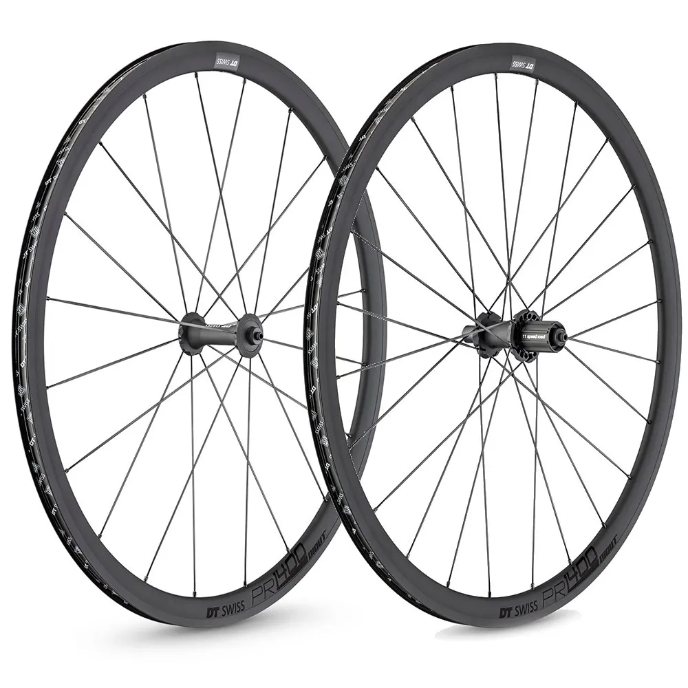 DT Swiss Pr 1400 Dicut 32 Disc Tubeless Rennrad Laufradsatz, Black, 5 x 100/5 x 130mm, Shimano/Sram HG DT Swiss Pr 1400 Dicut 32 Disc Tubeless Rennrad Laufradsatz, Black, 5 x 100/5 x 130mm, Shimano/Sram HG