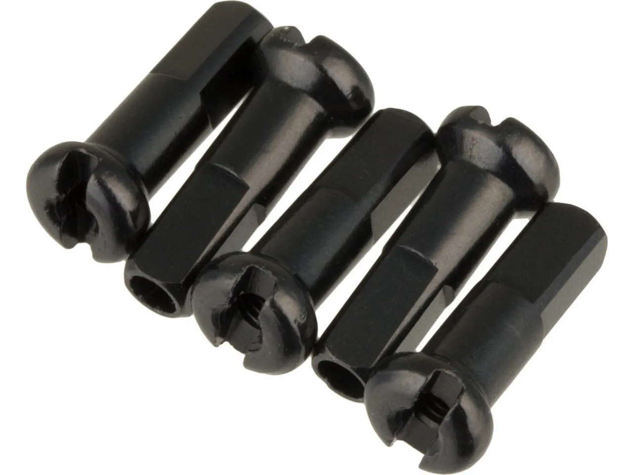DT Swiss Pro Lock® Alu-Nippel 2,0 mm - 5 Stück, Schwarz, 16mm DT Swiss Pro Lock® Alu-Nippel 2,0 mm - 5 Stück, Schwarz, 16mm