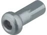 DT Swiss Pro Lock® Hidden Alu-Nippel 2,0 mm - 100 Stück, Silber, 12mm