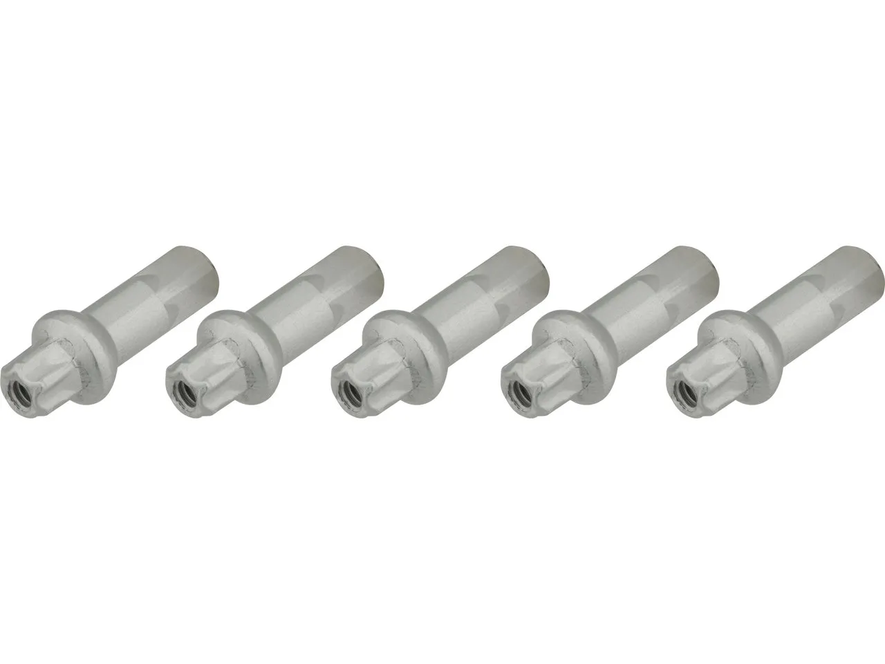 DT Swiss Pro Lock® Squorx Pro Head® Alu-Nippel 1,8 mm - 5 Stück, Silber, 15mm DT Swiss Pro Lock® Squorx Pro Head® Alu-Nippel 1,8 mm - 5 Stück, Silber, 15mm
