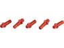 DT Swiss Pro Lock® Squorx Pro Head® Alu-Nippel 2,0 mm - 5 Stück, Rot, 15mm