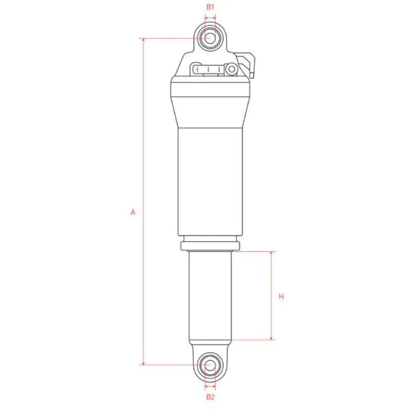DT Swiss R 535 One Remote R0 Standard Mount Stoßdämpfer, Black, 45mm, 190mm DT Swiss R 535 One Remote R0 Standard Mount Stoßdämpfer, Black, 45mm, 190mm