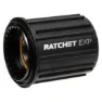 DT Swiss Ratchet Exp Shimano Microspline Freilaufkörper, Black, One Size