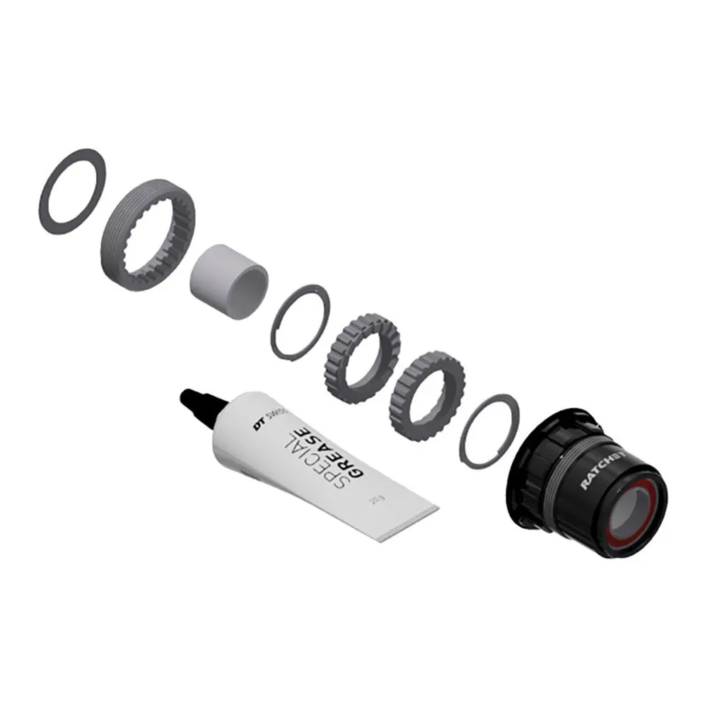 DT Swiss Ratchet Ln Road Sram Xdr 12s 18t Umrüstungskit, Black, One Size DT Swiss Ratchet Ln Road Sram Xdr 12s 18t Umrüstungskit, Black, One Size