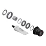 DT Swiss Ratchet Ln Road Sram Xdr 12s 18t Umrüstungskit, Black, One Size