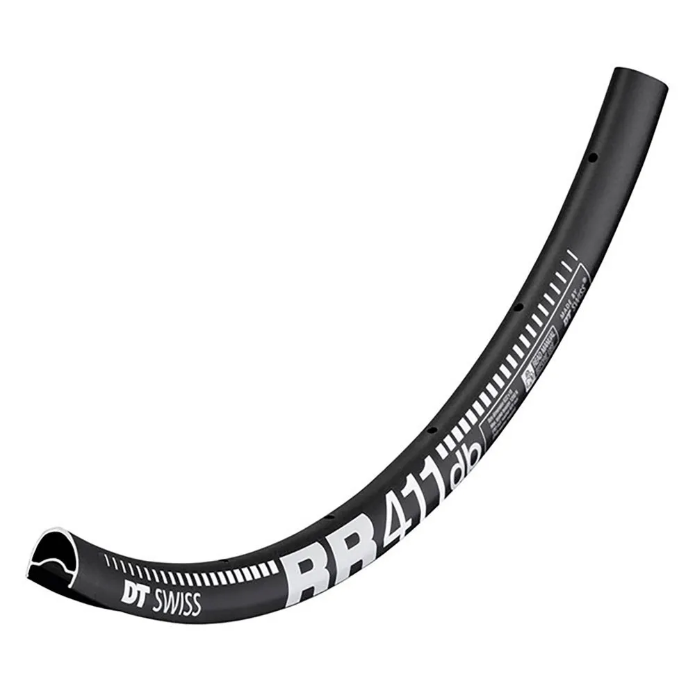 DT Swiss Rr 411 Disc Felge, Black, 700 - 28" 32H DT Swiss Rr 411 Disc Felge, Black, 700 - 28" 32H