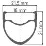 DT Swiss RR 411 Road Felge