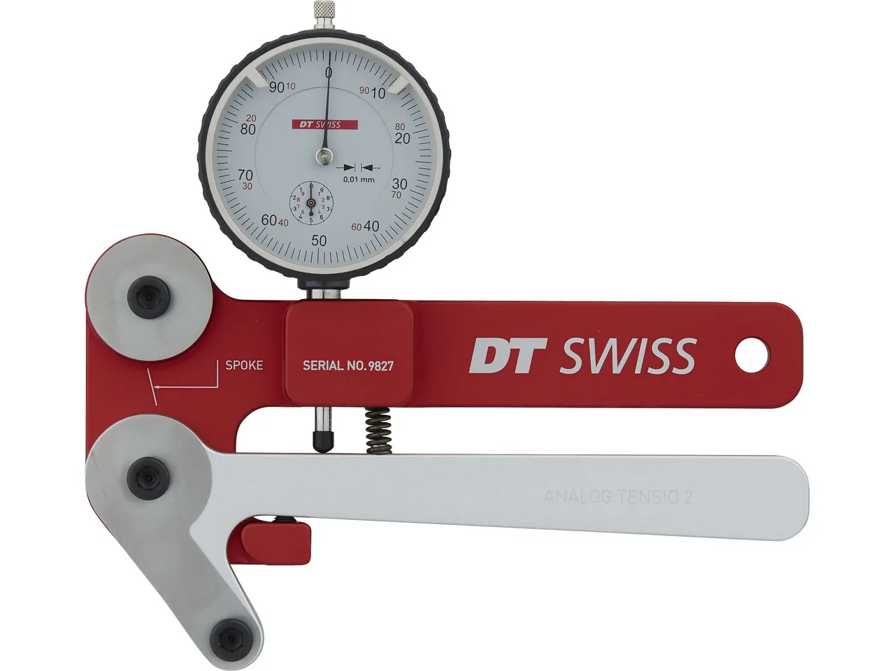 DT Swiss Speichentensiometer Analog Tensio 2, Rot, one_size