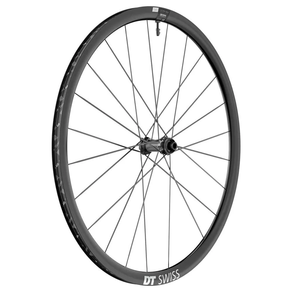 DT Swiss Spline1600 29´´ Hooked / Crotchet Tc 622 Mm Disc Cl Tubeless Rennrad-vorderrad, Black, 12 x 100mm DT Swiss Spline1600 29´´ Hooked / Crotchet Tc 622 Mm Disc Cl Tubeless Rennrad-vorderrad, Black, 12 x 100mm