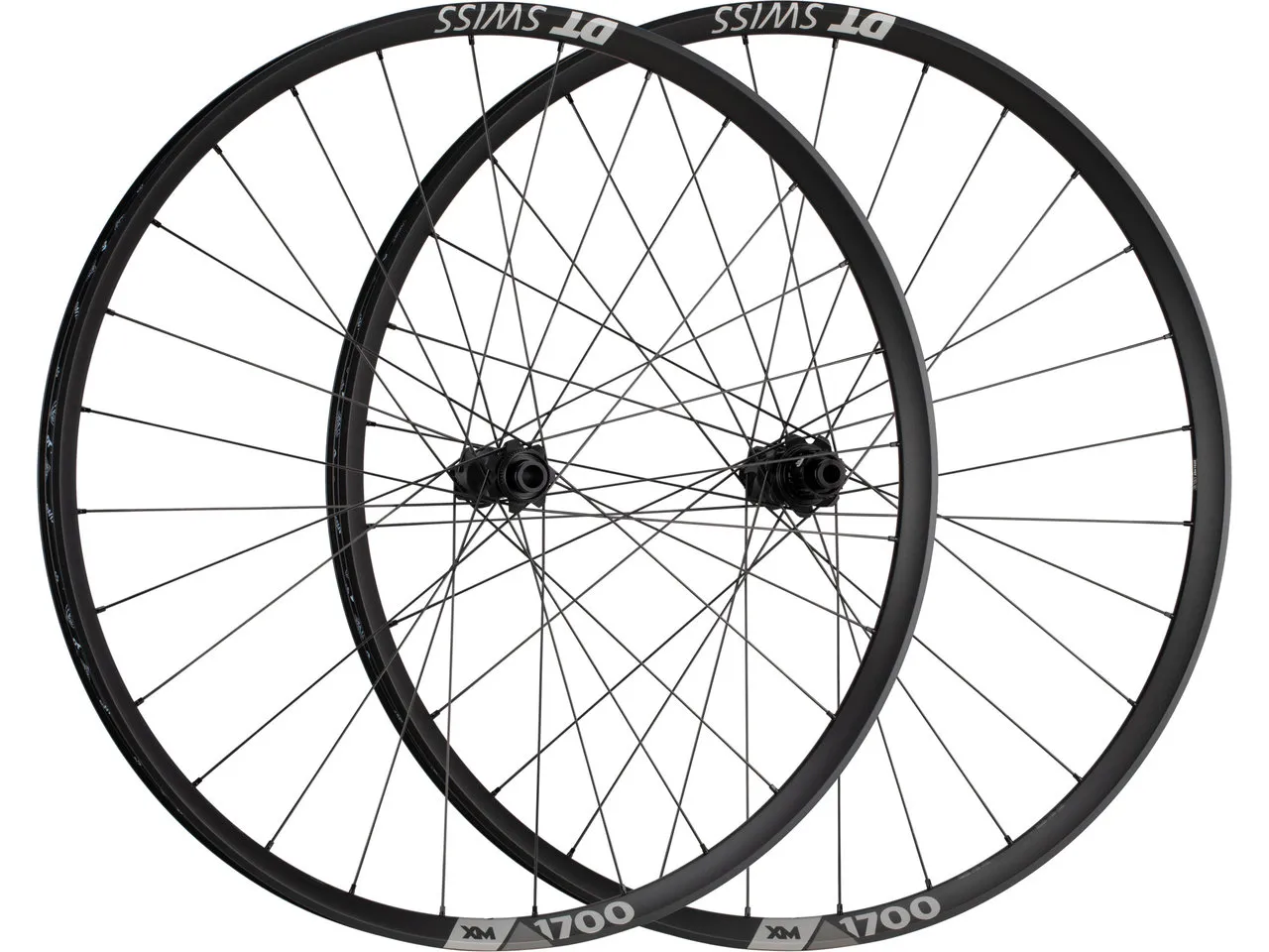 DT Swiss XM 1700 SPLINE 30 Boost Disc Center Lock 29" Laufradsatz, Schwarz, 29" Satz (VR 15 x 110 Boost + HR 12 x 148 Boost) SRAM XD DT Swiss XM 1700 SPLINE 30 Boost Disc Center Lock 29" Laufradsatz, Schwarz, 29" Satz (VR 15 x 110 Boost + HR 12 x 148 Boost) SRAM XD