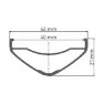 DT Swiss Xm 551 Disc Felge, Black, 650B - 27.5" 2
