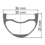 DT Swiss Xmc 1501 Spline 30 29´´ Is Disc Tubeless Mtb Hinterrad, Black, 12 x 148mm, Sram XD
