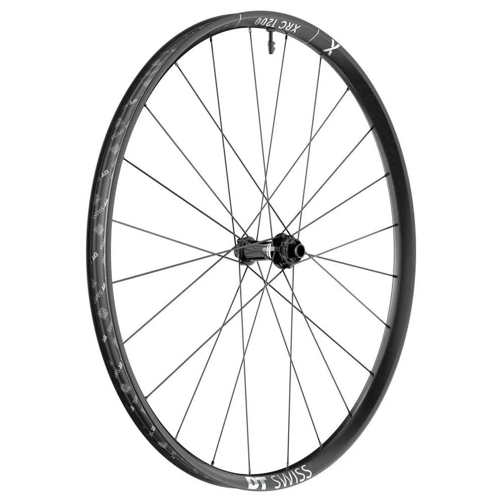 DT Swiss Xrc 1200 Spline 29´´ 30 Cl Disc Tubeless Mtb Vorderrad, Black, 15 x 110mm DT Swiss Xrc 1200 Spline 29´´ 30 Cl Disc Tubeless Mtb Vorderrad, Black, 15 x 110mm