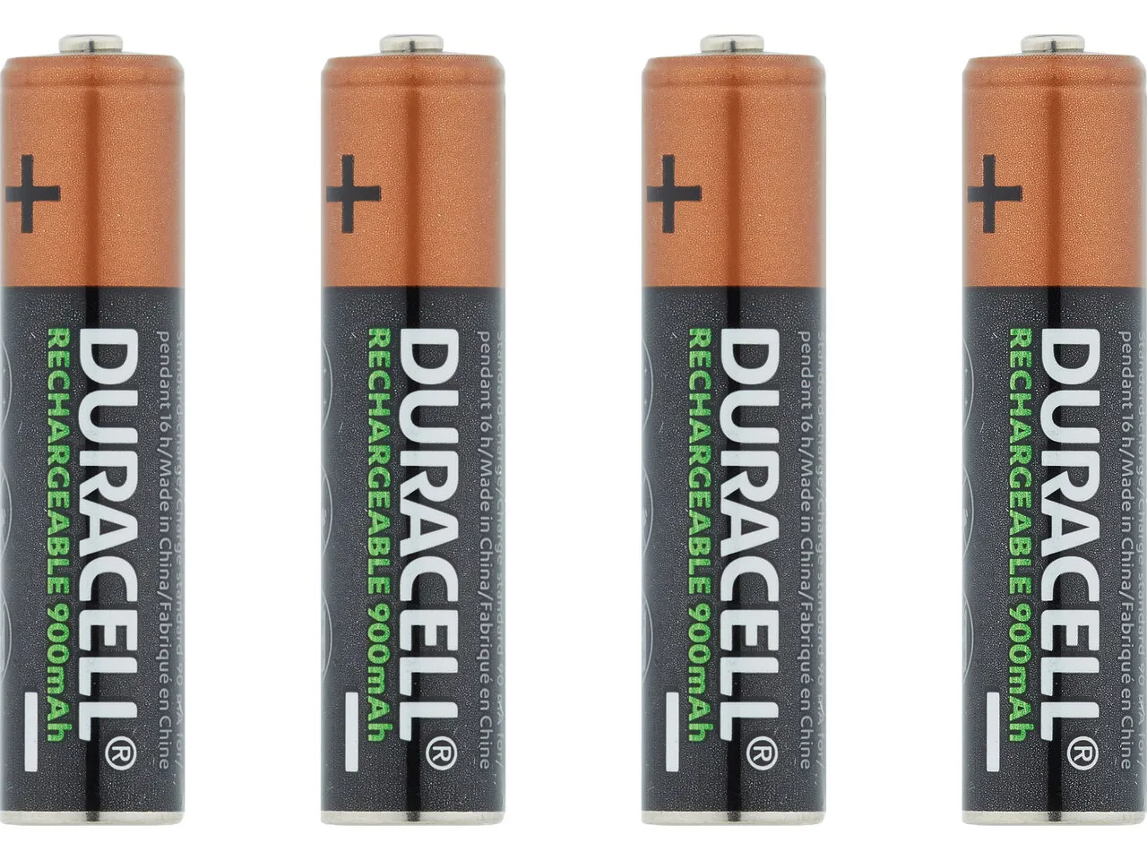 Duracell Akku AAA HR03 Rechargeable - 4 Stück, One_size