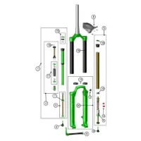 DVO Suspension Diamond D2 Gabeldichtringsatz DVO Suspension Diamond D2 Gabeldichtringsatz